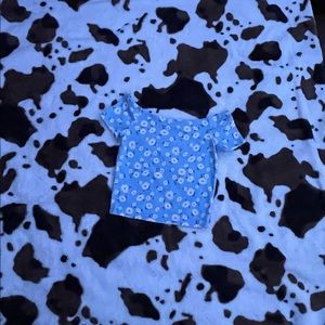 Forever 21 Flower Blouse